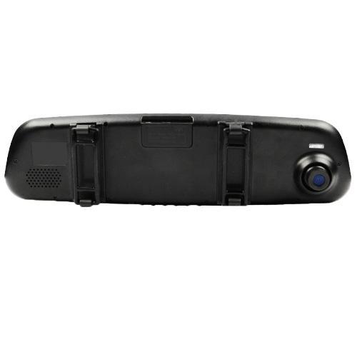 Dashcam bakspejl med front-/bagkamera (Full HD og nattevision) |