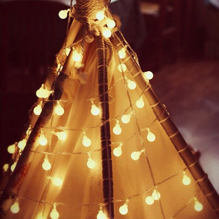 Ball Globe String Lights USB / Batteridrevet
