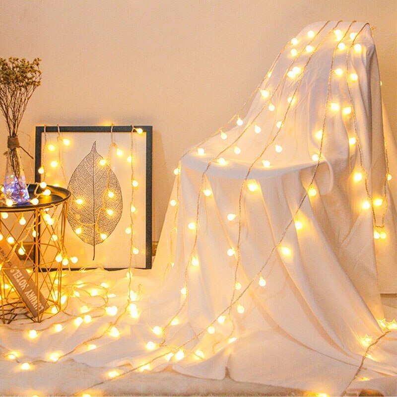 Ball Globe String Lights USB / Batteridrevet