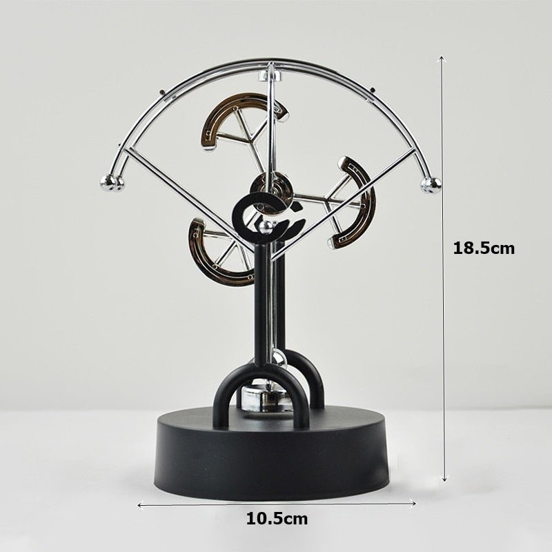 Boldregerende Perpetuel Bevægelse Pendul Interaktiv Ornament