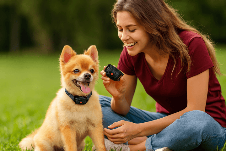 BarkLess Nano – Blid Anti-Bark Krave til Hvalpe &amp; Små Hunde
