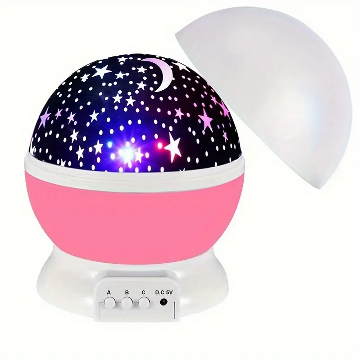 Stjerneprojektor Natlampe - Luna