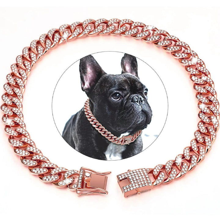 BlingPaws • Hund Guld Kæde Halsbånd