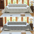 Moderne Boho Bomuldssofa Cover Vendbar Design