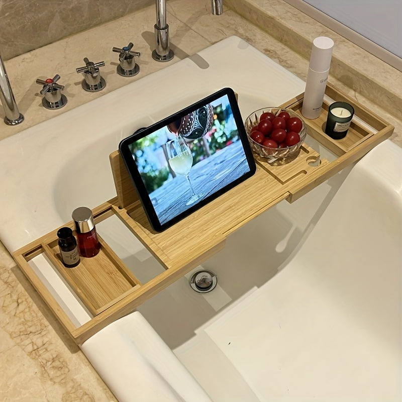 Bambus Badekar Tray - For Ultimativ Afslapning