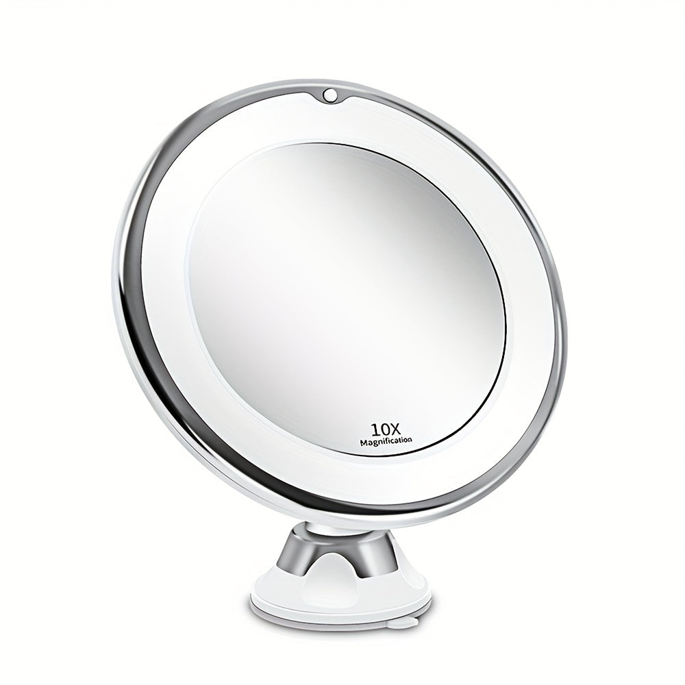 JESLED 10X – Rotérbart Makeup Spejl med Belysning