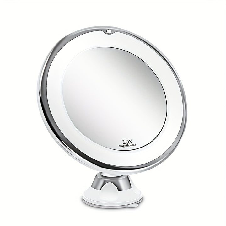 JESLED 10X – Rotérbart Makeup Spejl med Belysning