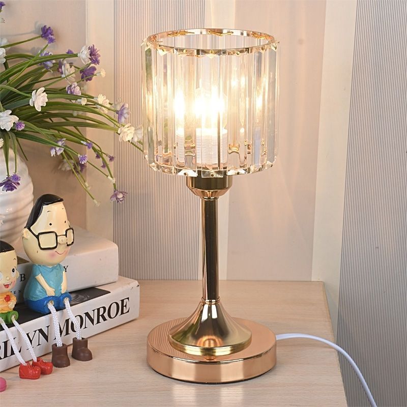 Krystal - Nordisk Krystal Bordlampe