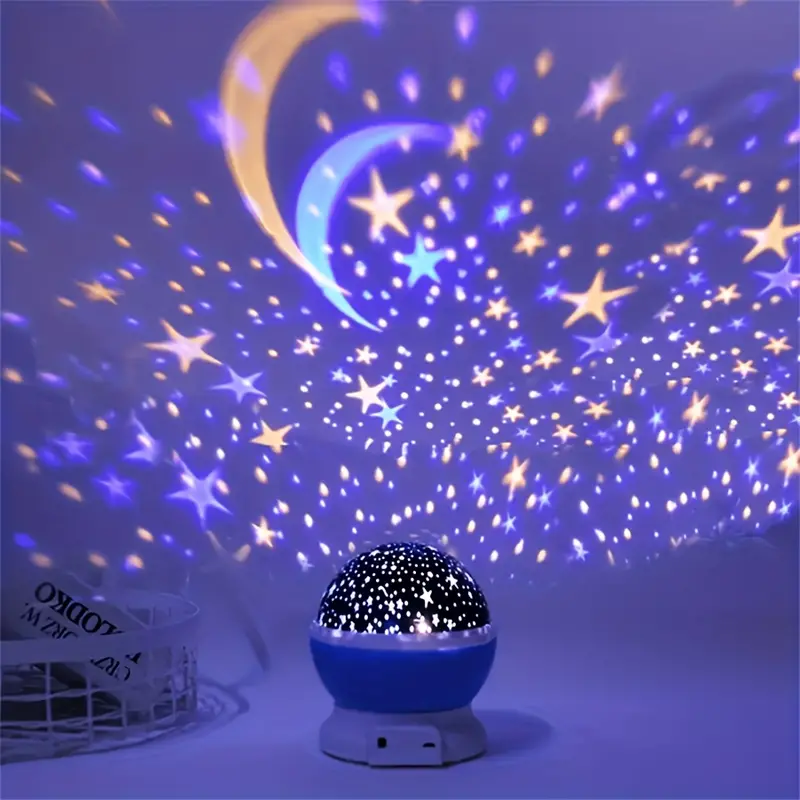 Stjerneprojektor Natlampe - Luna
