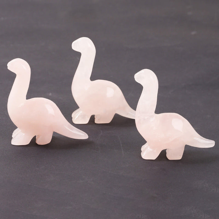 2.5 Tommer Krystal Dinosaur Hjem Deko Sten Dekor
