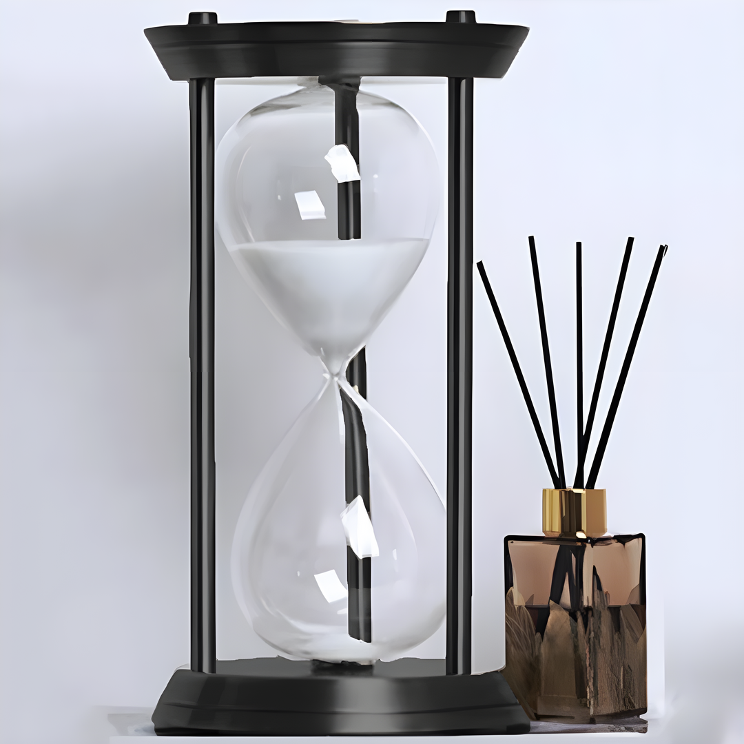 Retro Metal Timeglas