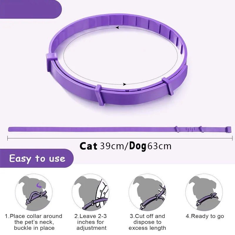 Calmdog – Naturlig Beroligende Krave til Hunde med Pheromoner og Æteriske Olier