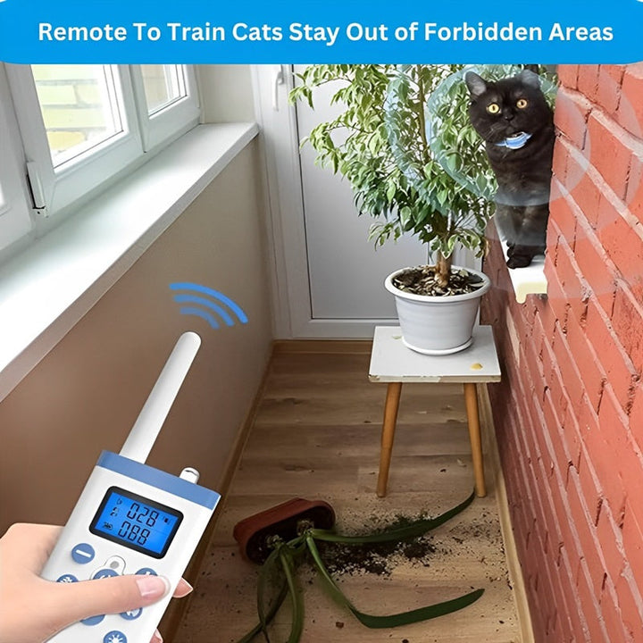 Kat Chokkrave med Fjernbetjening til Effektiv Miau Kontrol