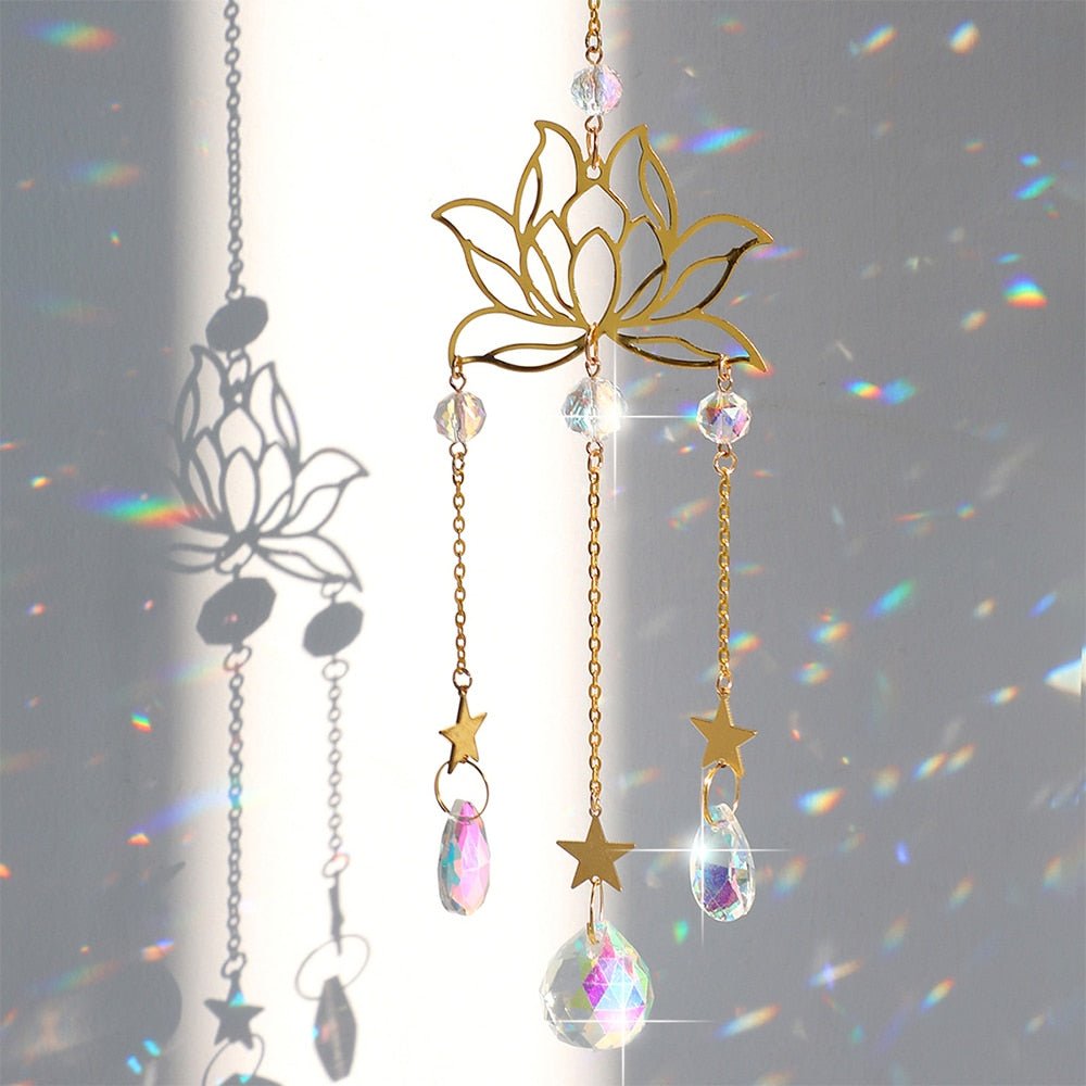 Chakra Krystal Lotus Solfanger