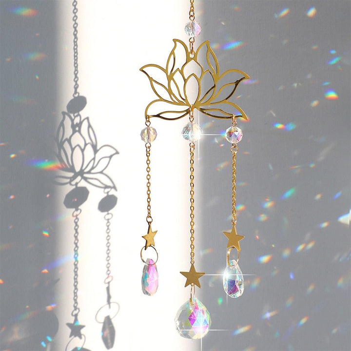 Chakra Krystal Lotus Solfanger