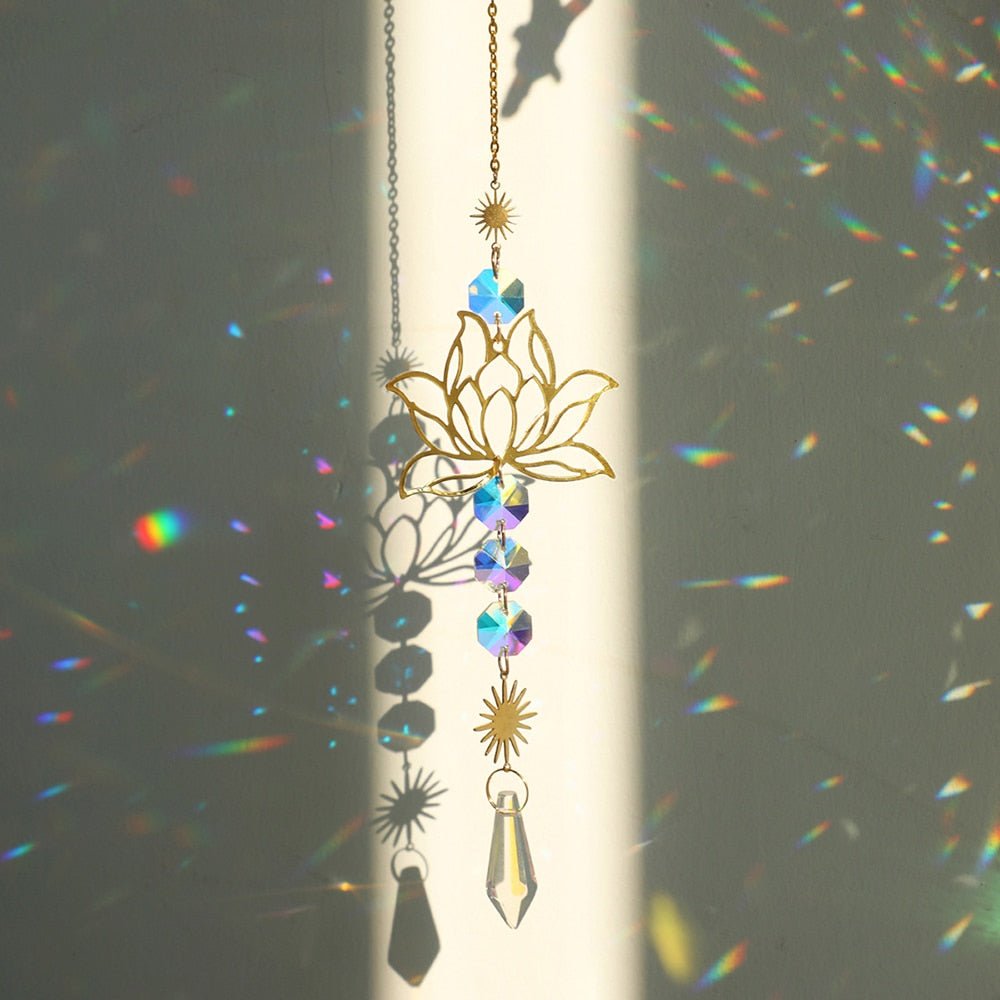 Chakra Krystal Lotus Solfanger