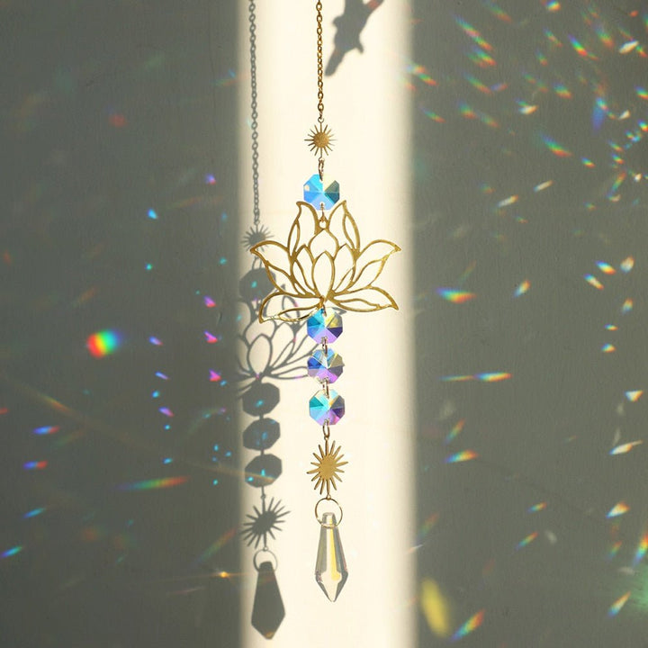 Chakra Krystal Lotus Solfanger