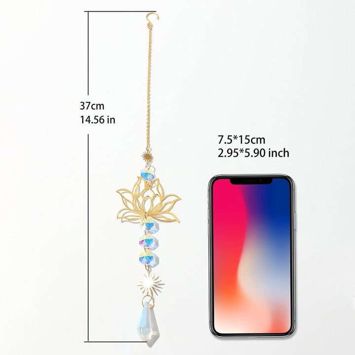 Chakra Krystal Lotus Solfanger