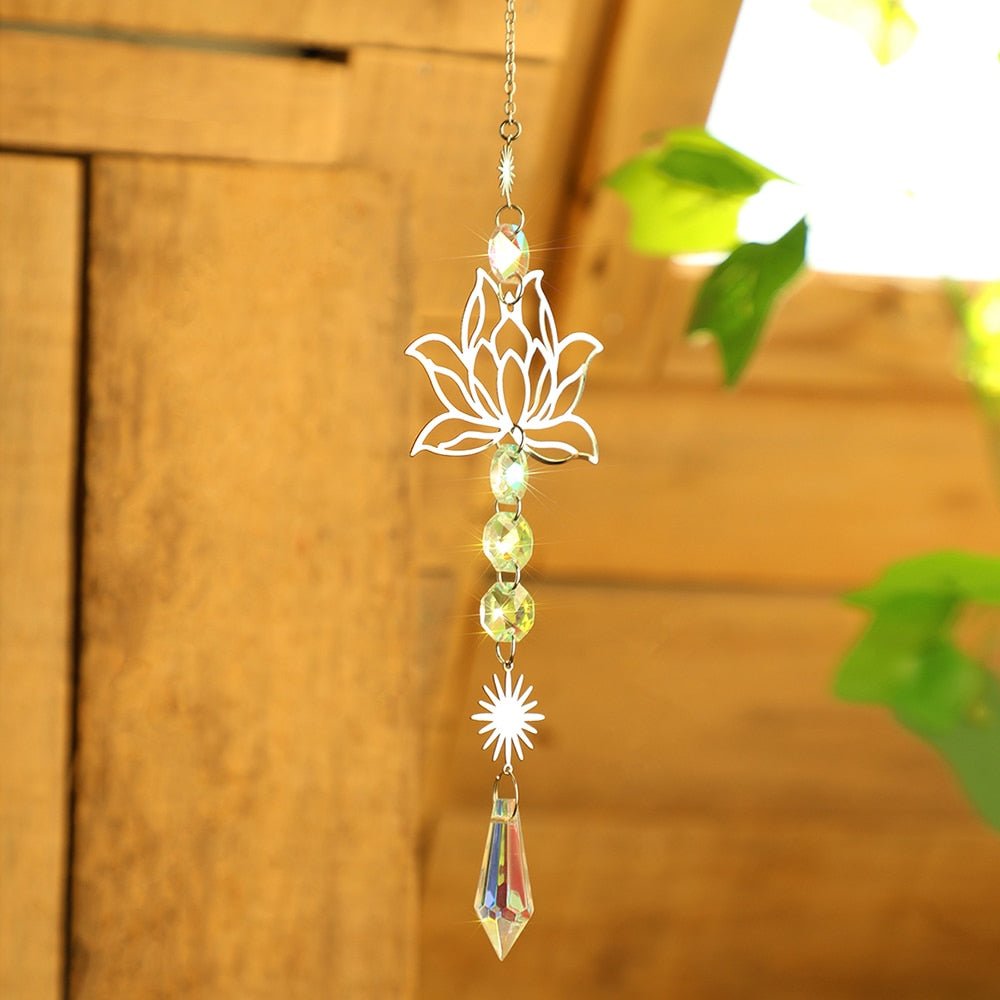 Chakra Krystal Lotus Solfanger