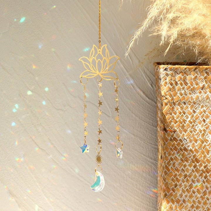 Chakra Krystal Lotus Solfanger