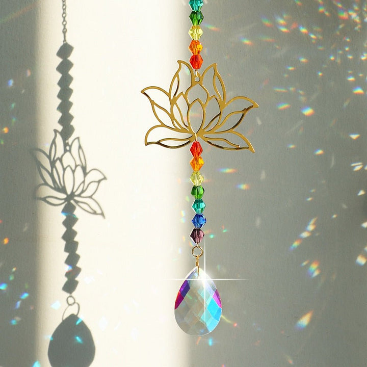 Chakra Krystal Lotus Solfanger