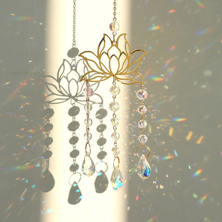 Chakra Krystal Lotus Solfanger
