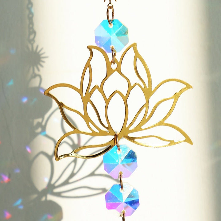 Chakra Krystal Lotus Solfanger