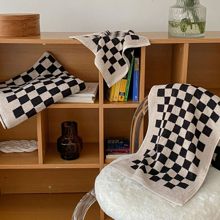 Checkerboard Plus Håndklæde Kollektion