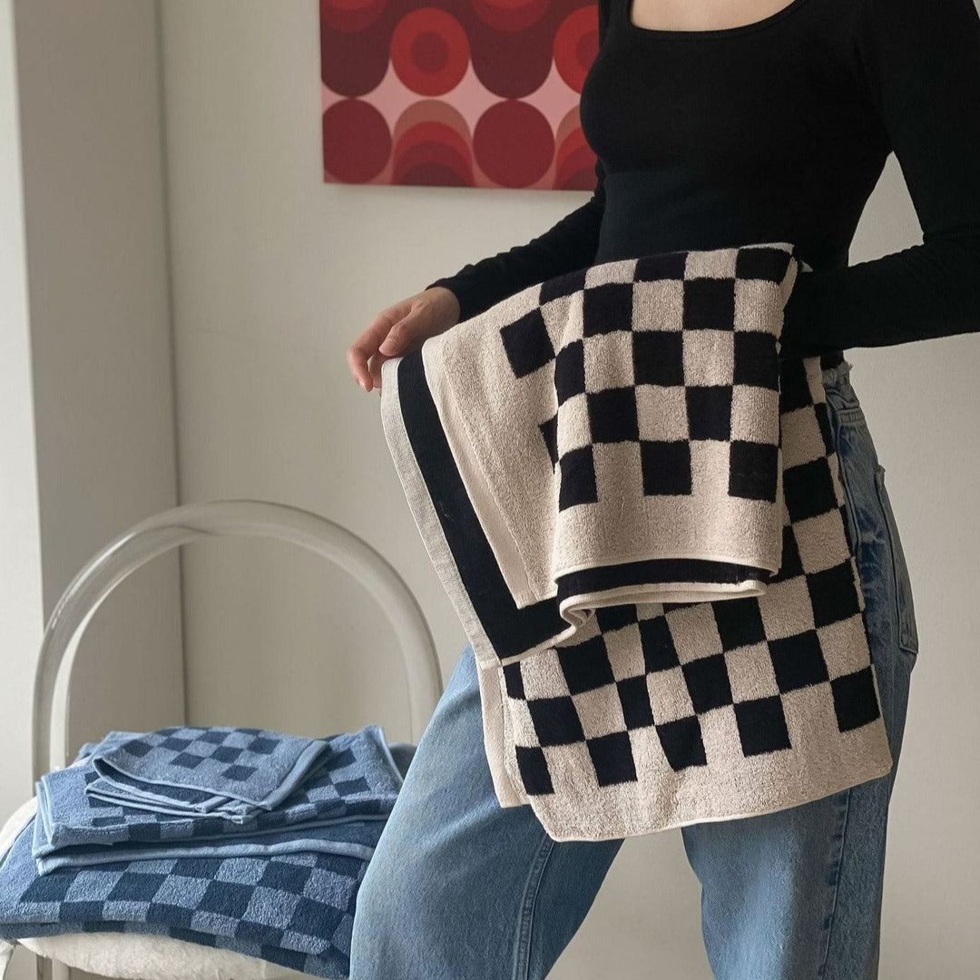 Checkerboard Plus Håndklæde Kollektion