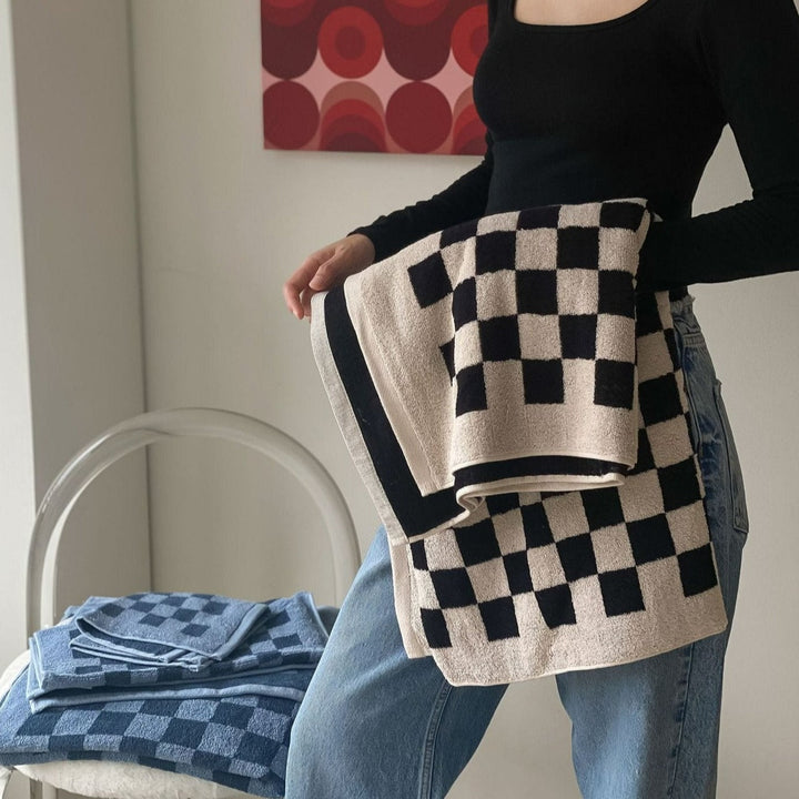 Checkerboard Plus Håndklæde Kollektion