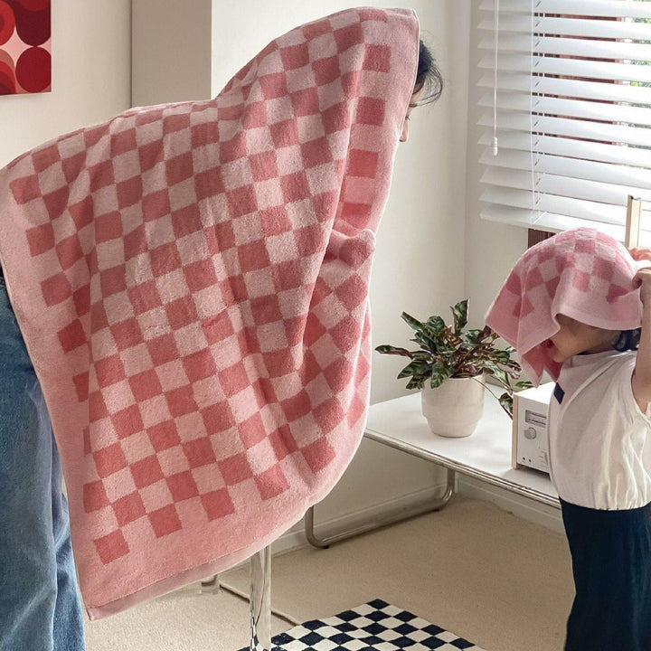 Checkerboard Plus Håndklæde Kollektion