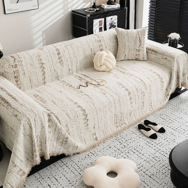 CHENILUX – Elegant Chenille Sofapude til Beskyttelse &amp; Stil