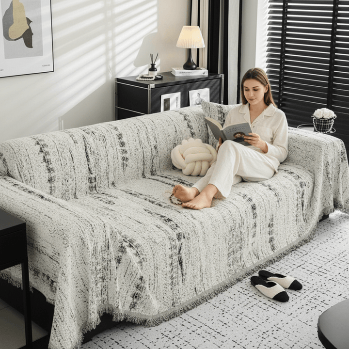 CHENILUX – Elegant Chenille Sofapude til Beskyttelse &amp; Stil