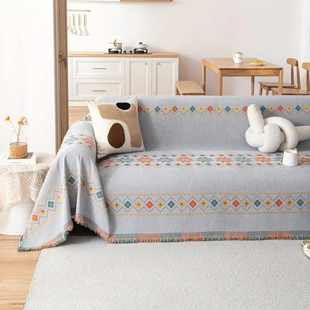 Bohemian Pude Sofa Cover i Bomuldsblanding