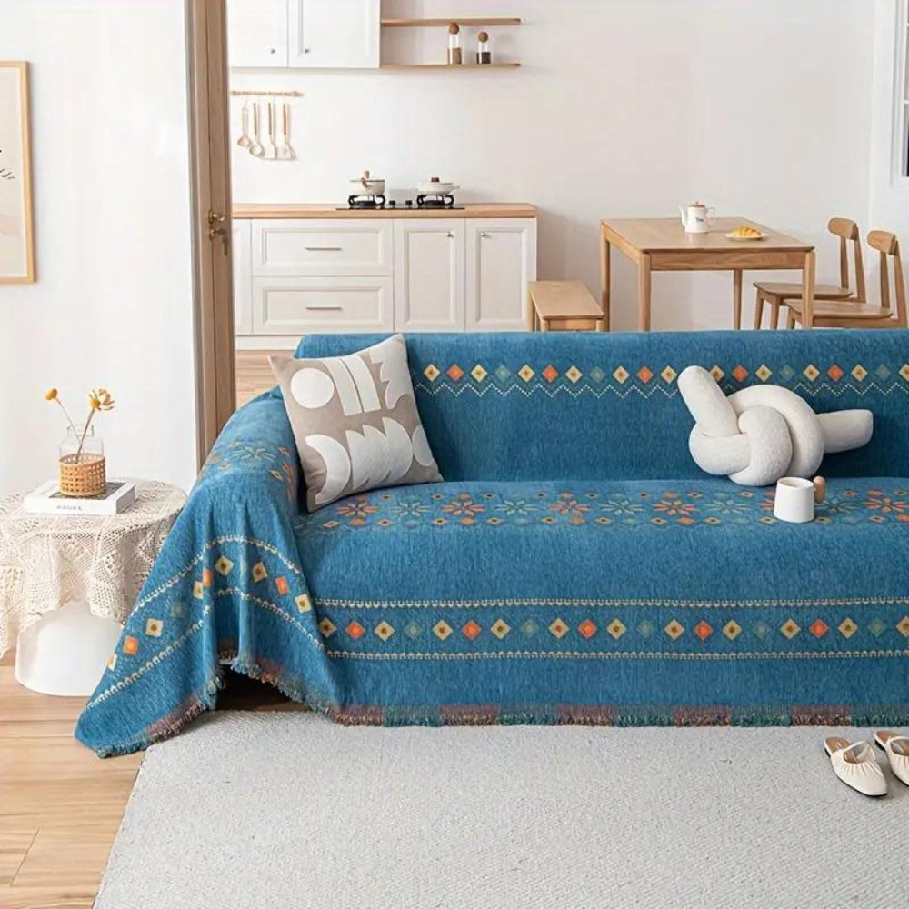 Bohemian Pude Sofa Cover i Bomuldsblanding