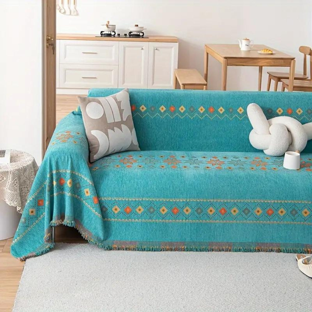 Bohemian Pude Sofa Cover i Bomuldsblanding