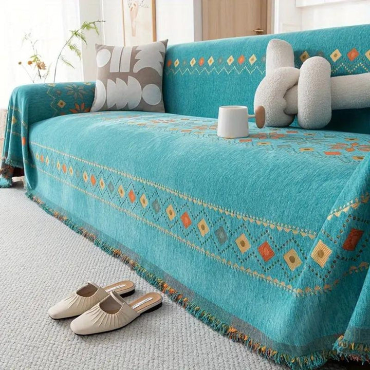 Bohemian Pude Sofa Cover i Bomuldsblanding