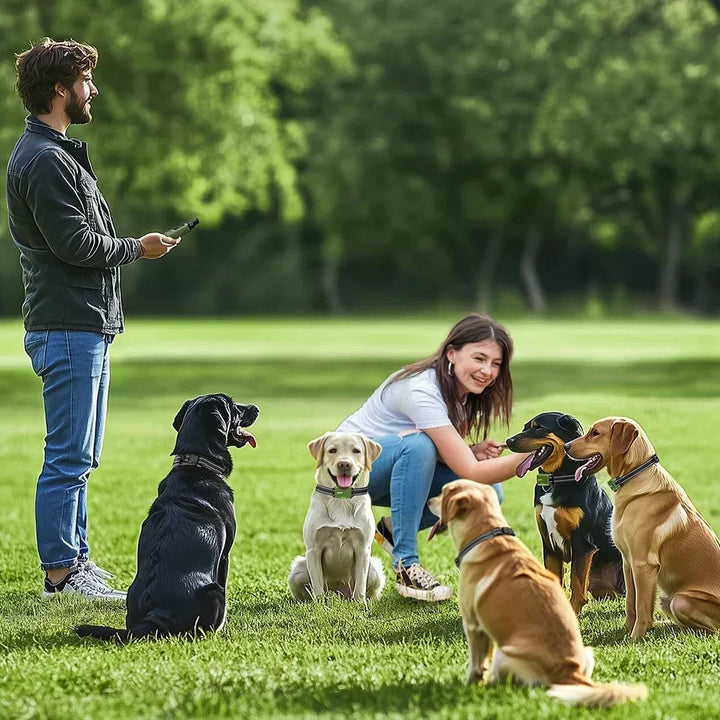 JECO – Professionel Hundetræningskrave | Anti-Bark &amp; Fjernbetjening