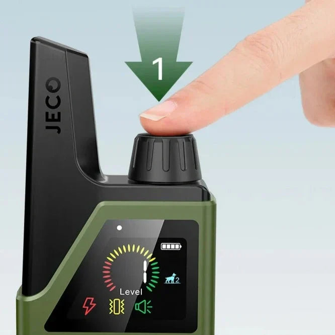 JECO – Professionel Hundetræningskrave | Anti-Bark &amp; Fjernbetjening