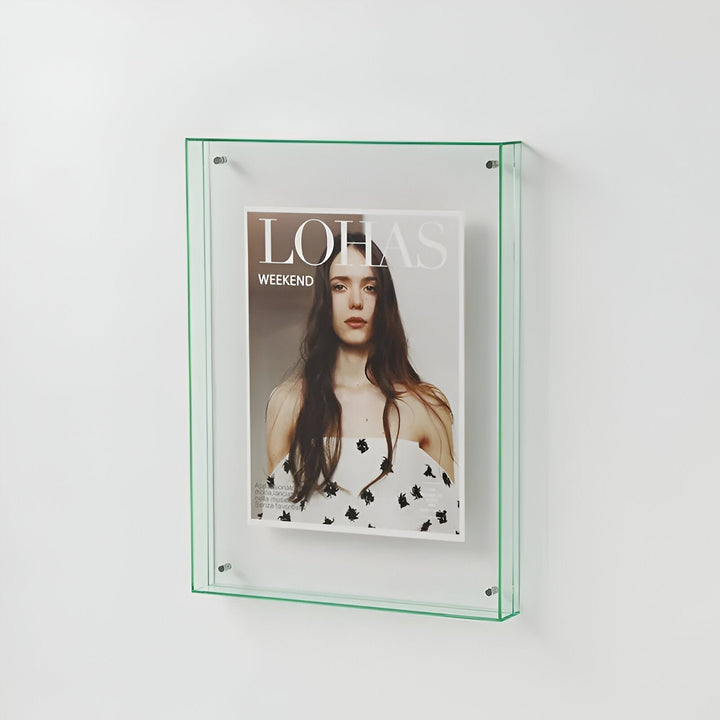 farvet transparent akrylramme til moderne displays