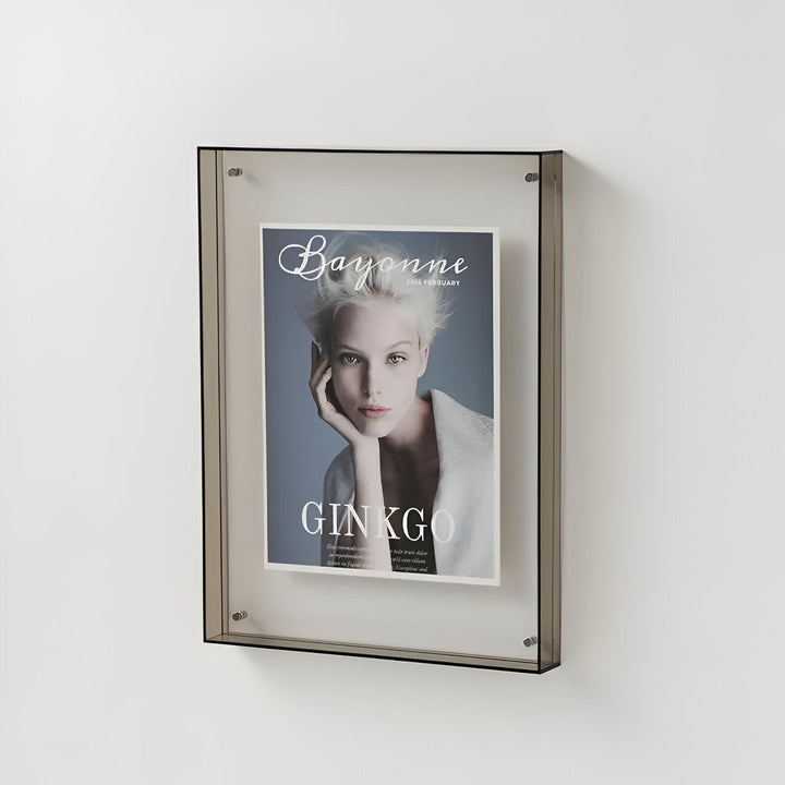 farvet transparent akrylramme til moderne displays
