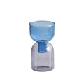 Glas Flaskehals To-delt Vase