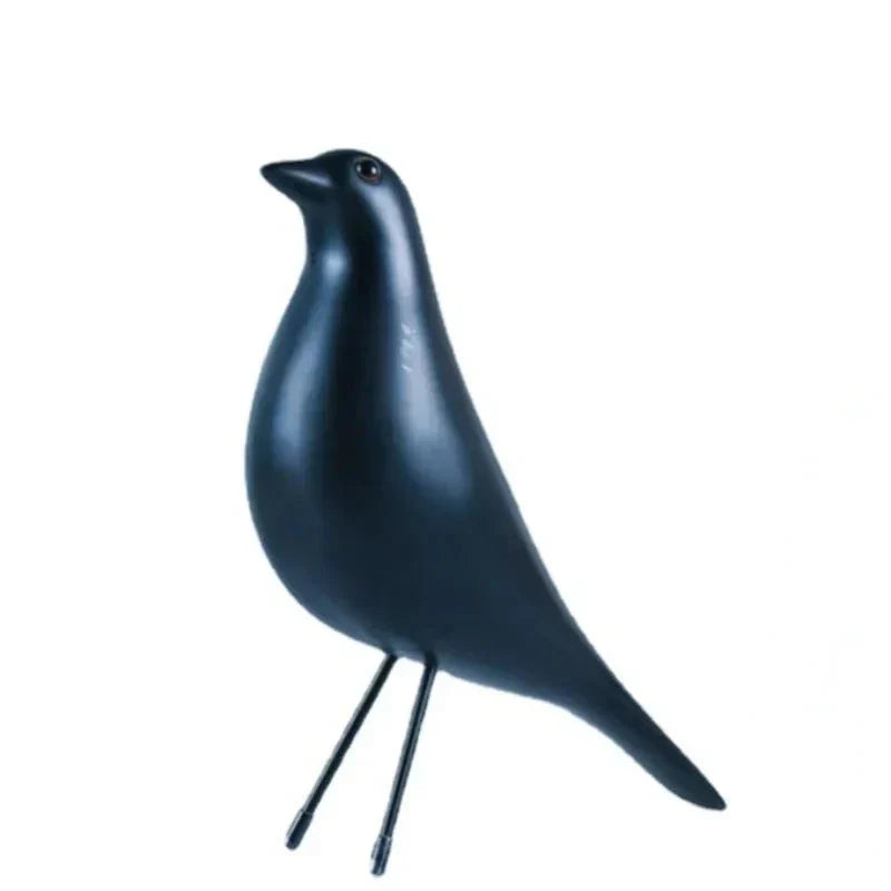 farverig nyheds fuglehus ornament