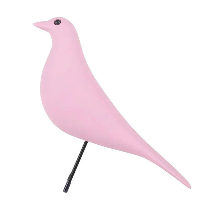 farverig nyheds fuglehus ornament