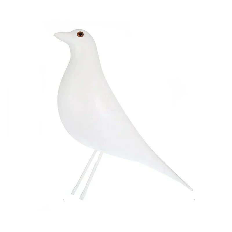 farverig nyheds fuglehus ornament