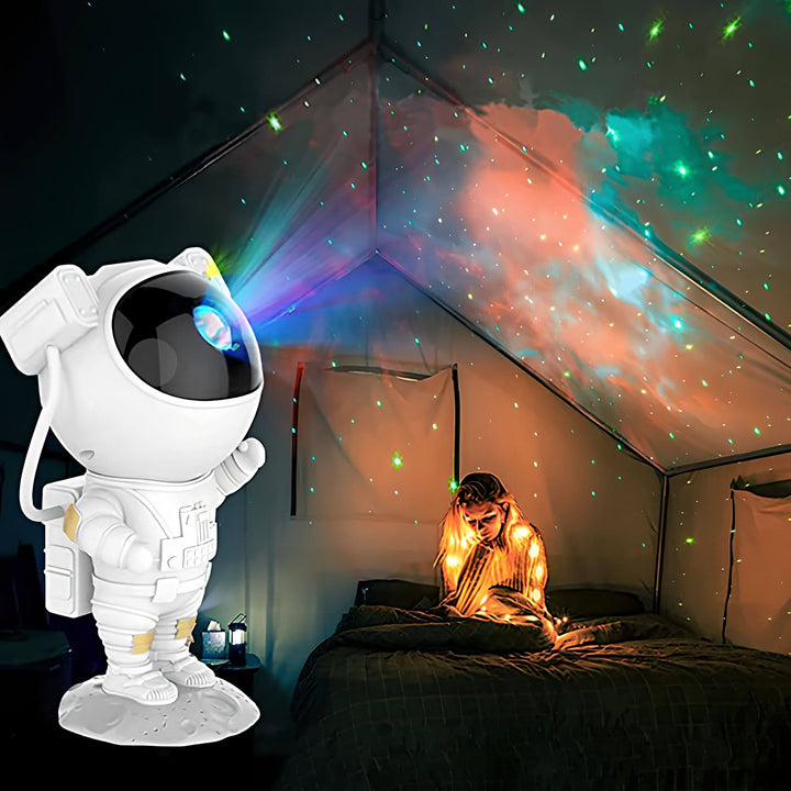 Stjerneprojektor Astronaut Galakse Nattelys