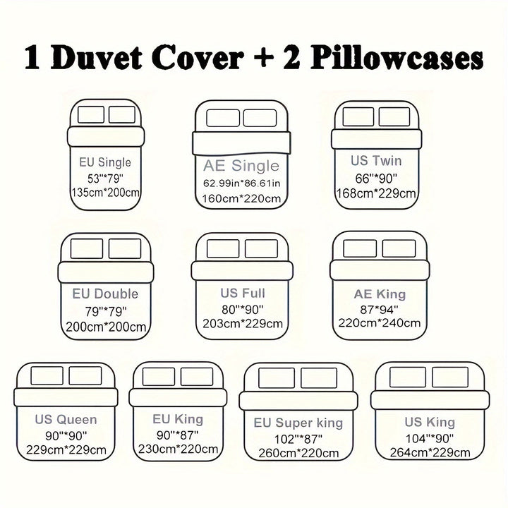 Ultra Blød Plush Duvet Cover Sæt med Lynlås - Luksus &amp; Komfort