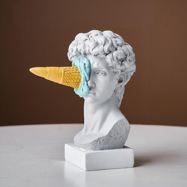 Figur Is Dessert Kunst Skulptur