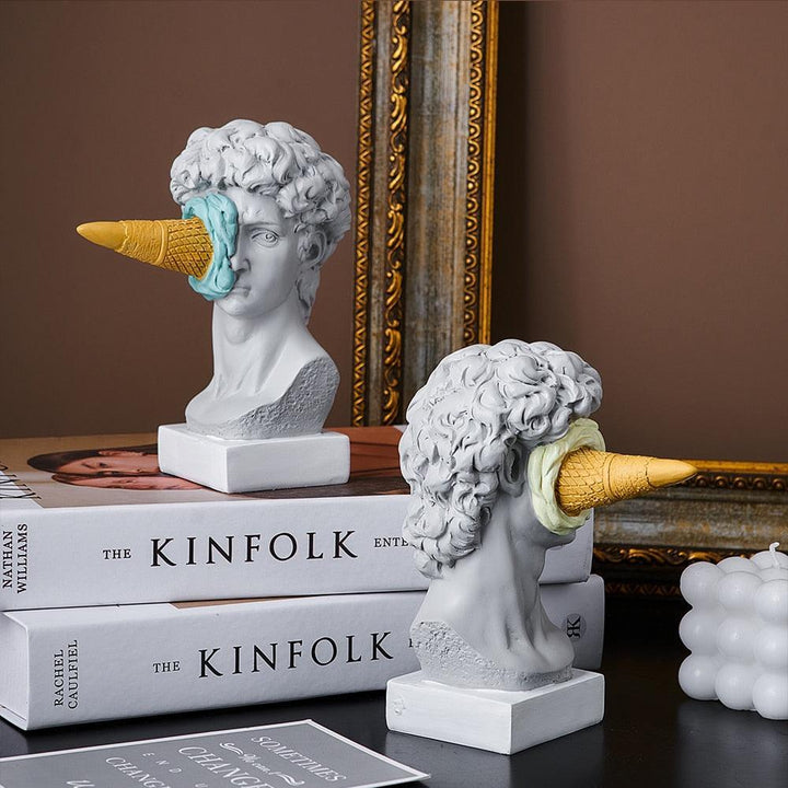 Figur Is Dessert Kunst Skulptur