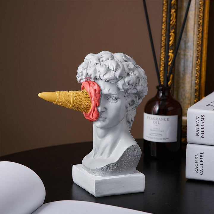 Figur Is Dessert Kunst Skulptur